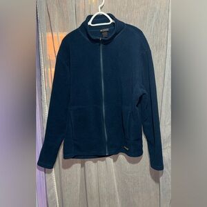 REI Zip Up fleece Size L Navy Blue